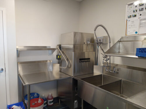 Hall Kitchen