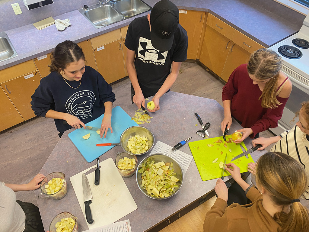 LSS cook for Food Bank