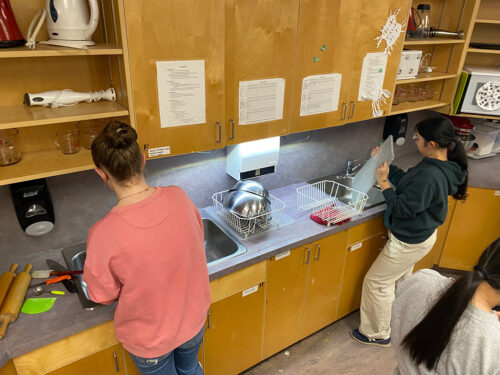 LSS cook for Food Bank