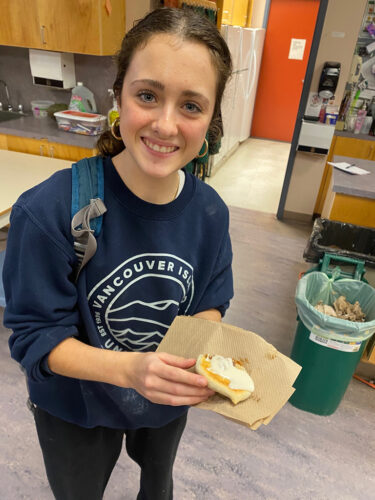 LSS cook for Food Bank