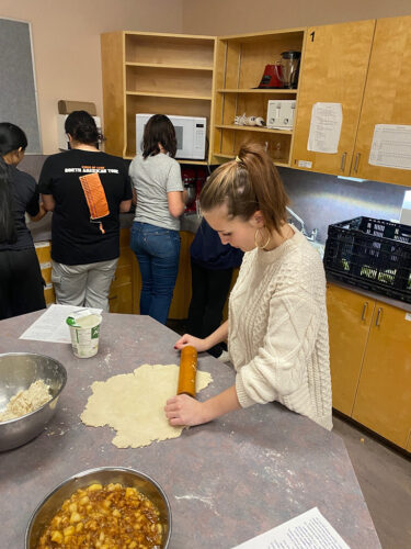 LSS cook for Food Bank