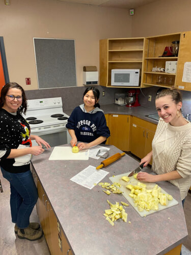 LSS cook for Food Bank