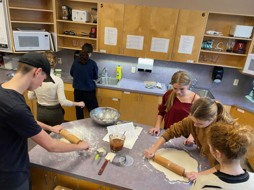 LSS cook for Food Bank